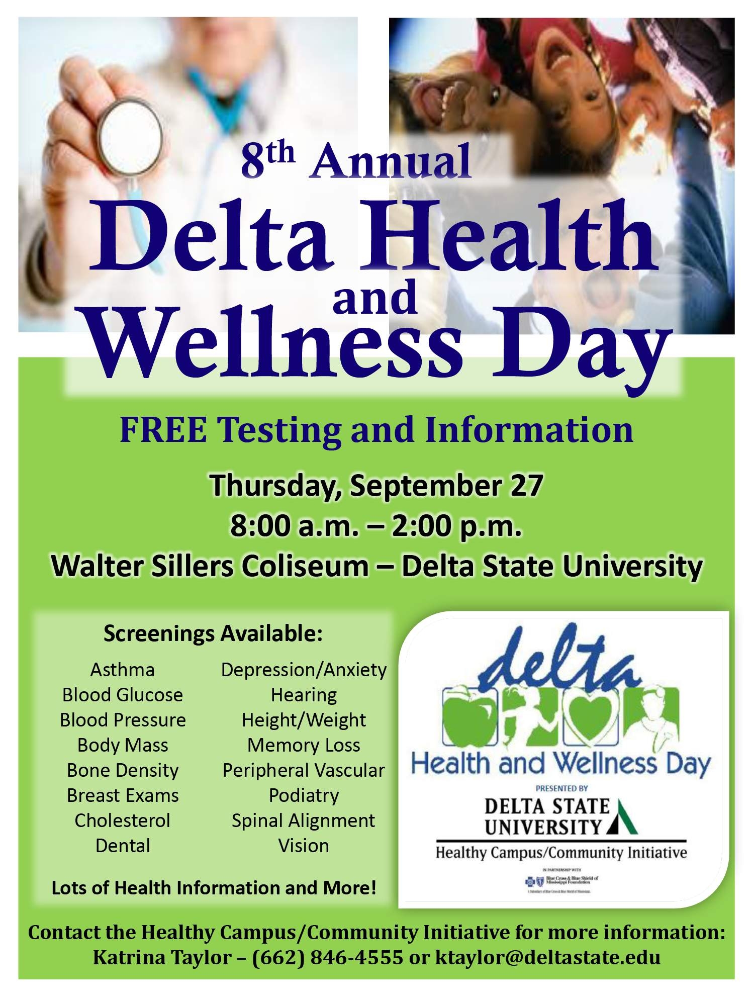 8th Annual Delta Health and Wellness Day News and Events